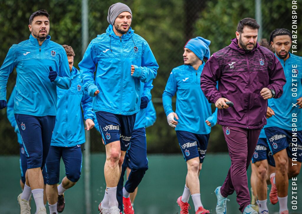 Trabzonspor’da Göztepe maçı hazırlıkları devam ediyor