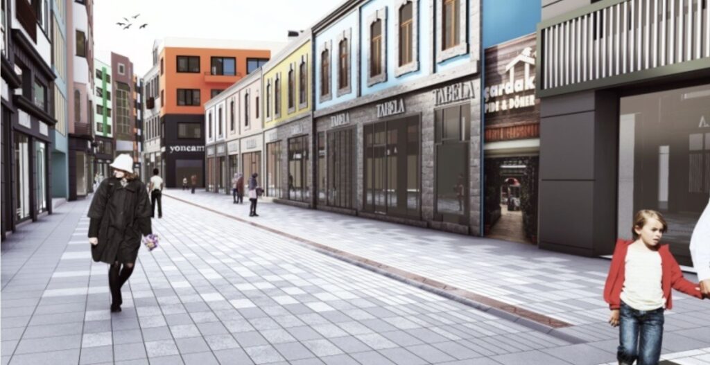 Uzun sokak yeni bir çehreye kavuşacak