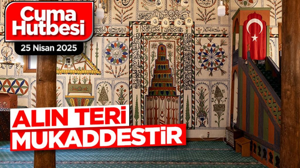 Alın teri mukaddestir