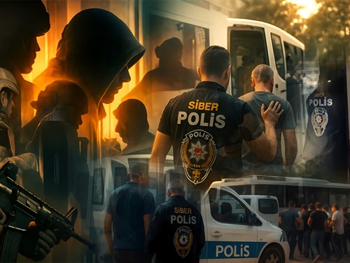 Trabzon dahil 25 ilde siber suçlarla mücadelede  170 kişi tutuklandı