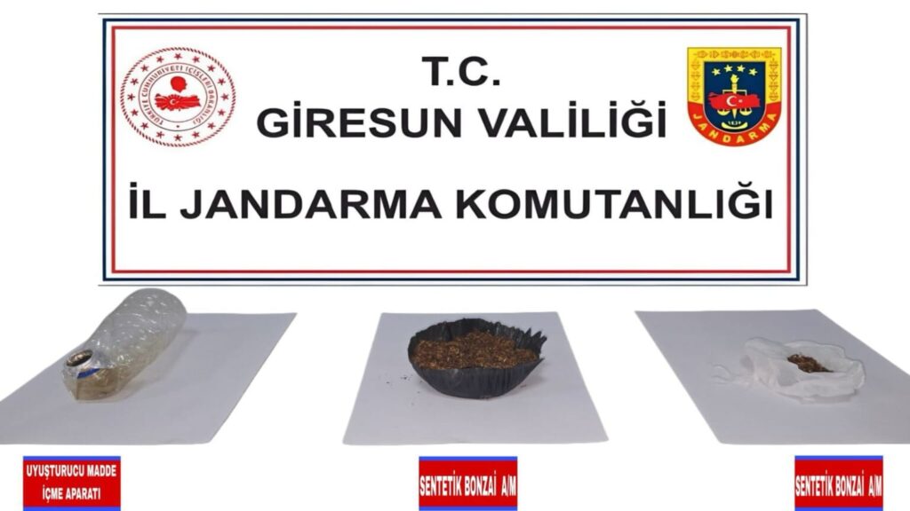 Bulancak’ta uyuşturucu operasyonu