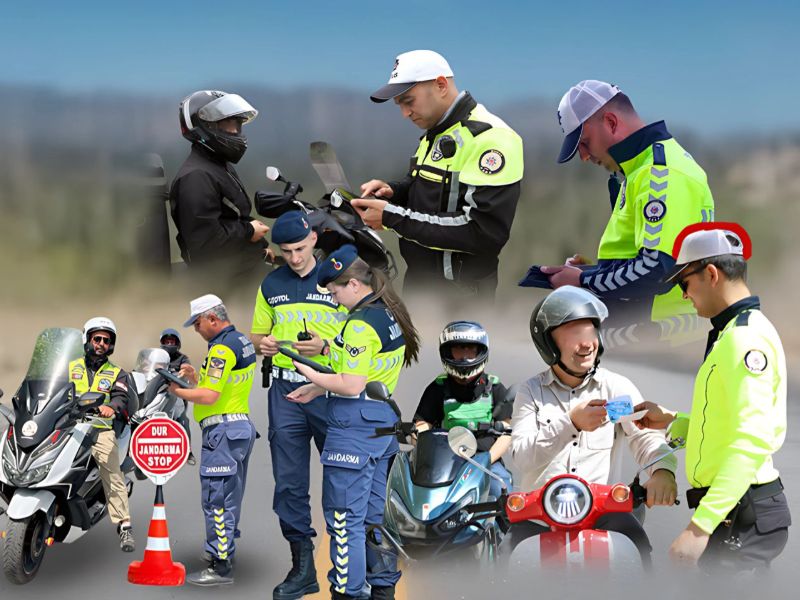 Yerlikaya:Kask takmayan 475 bin 976  motorlu bisiklet sürücüsüne işlem yapıldı