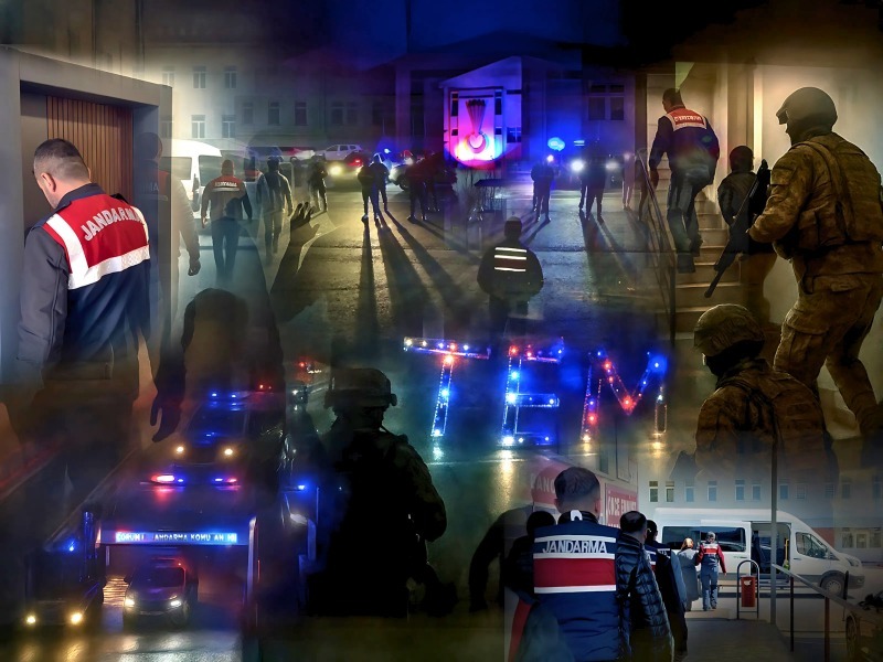 6 İl merkezli operasyonlarda 102 şüpheli yakalandı