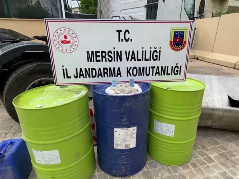 Mersin’de uyuşturucu operasyonu