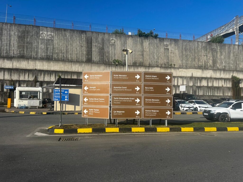 Trabzonda turistlere yön gösterecek yeni hizmet