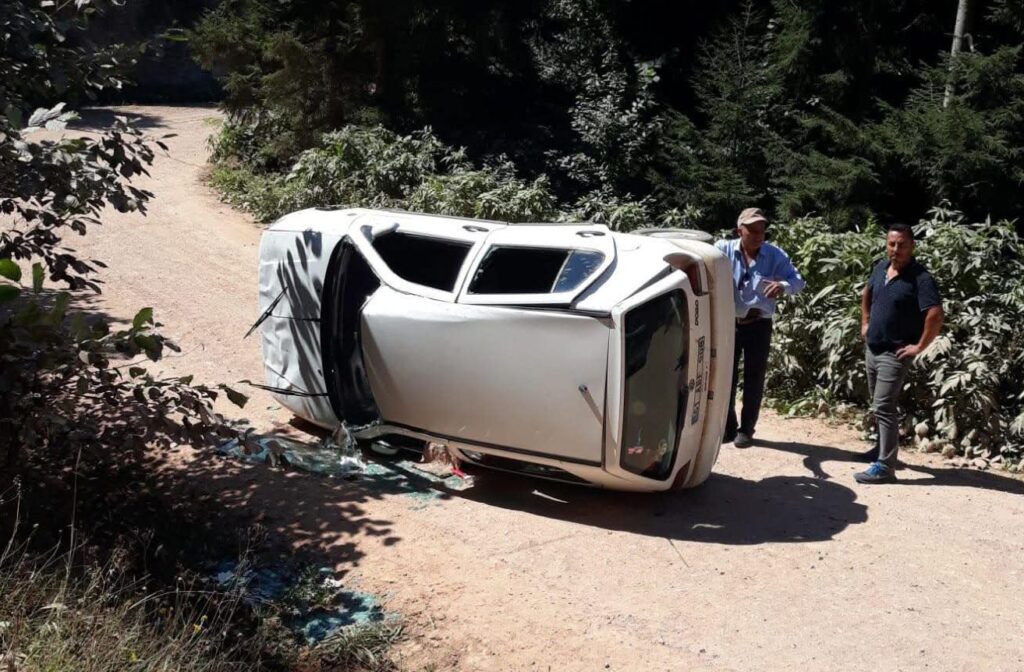 Şalpazarı’nda trafik kazası