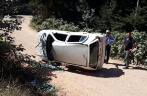 Şalpazarı’nda trafik kazası