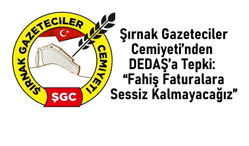 ŞGC’den DEDAŞ’a tepki fahiş faturalara sessiz kalmayacağız