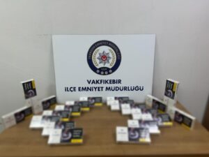Vakfıkebir’de kaçak sigara operasyonu