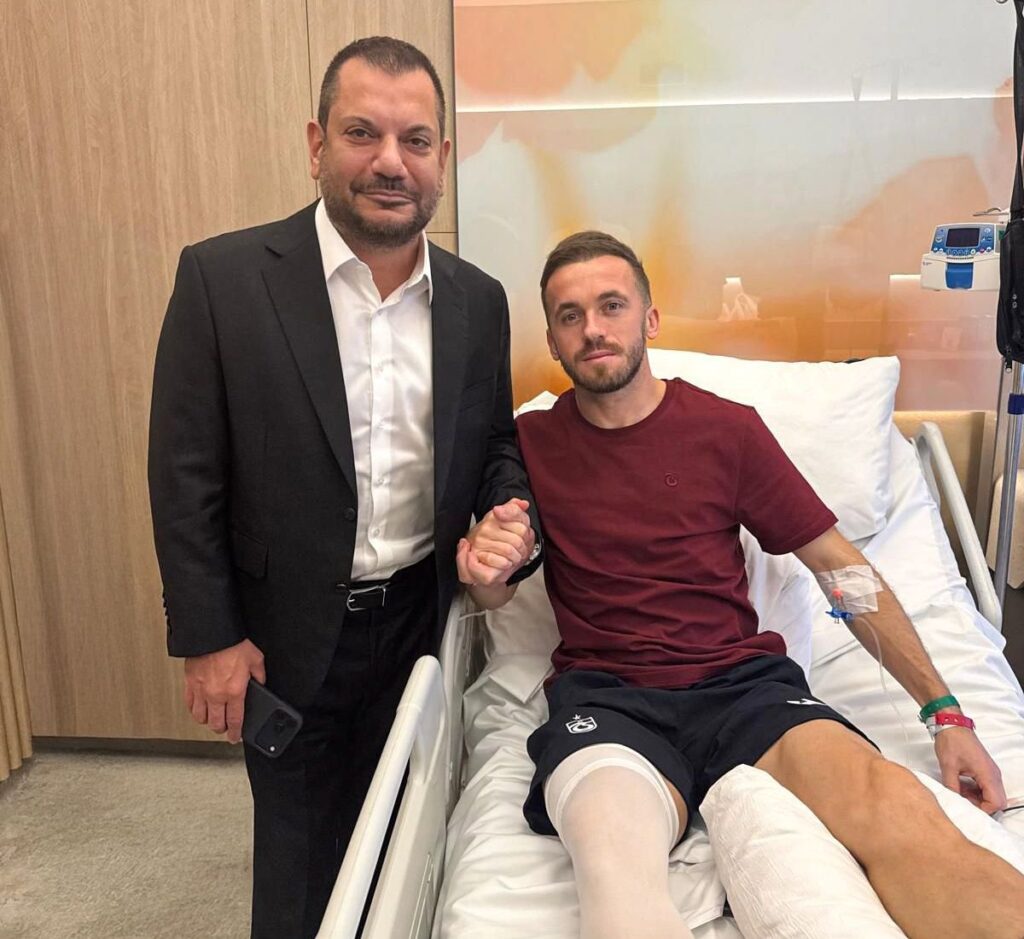 Başkan Ertuğrul Doğan’dan Edin Vişça’ya geçmiş olsun ziyareti