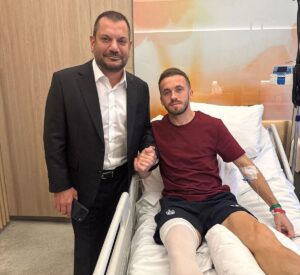 Başkan Ertuğrul Doğan’dan Edin Vişça’ya geçmiş olsun ziyareti