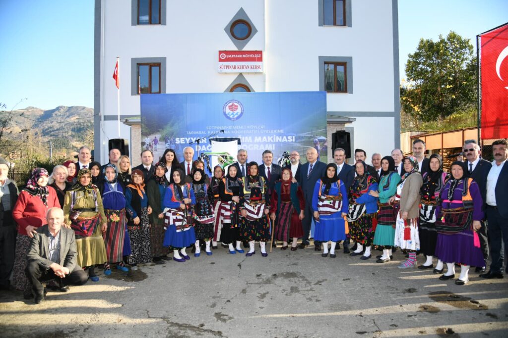 Şalpazarı’nda üreticiye Büyükşehir’ den destek