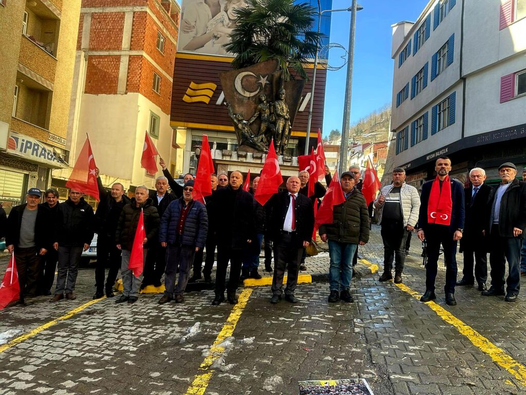 Şalpazarı’ndan teröre ve provokasyona ortak tepki