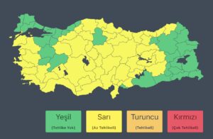 Meteoroloji’den yurt geneline şiddetli yağış ve fırtına uyarısı