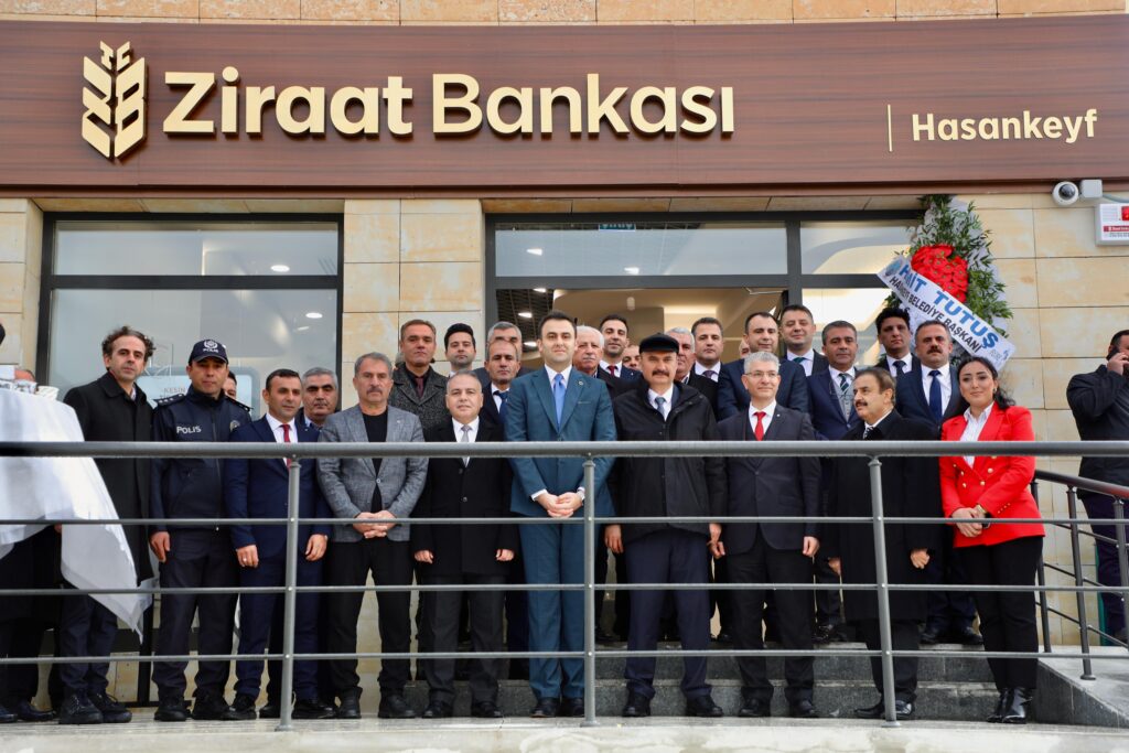 Hasankeyf’de Ziraat Bankası şubesi açıldı