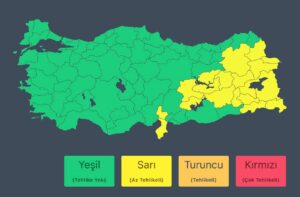 Meteoroloji’den Doğu Güneydoğu ve Akdeniz için kuvvetli yağış uyarısı